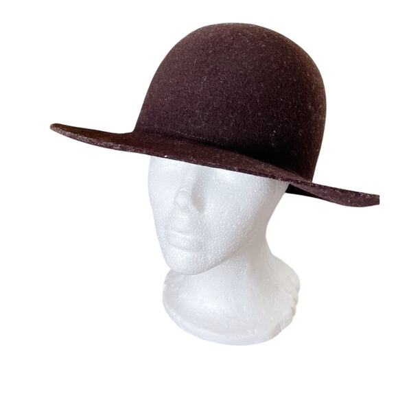 🤎 GAP 100% Wool Fedora Hat – Chocolate Brown (Size S/M) - Picture 9 of 10